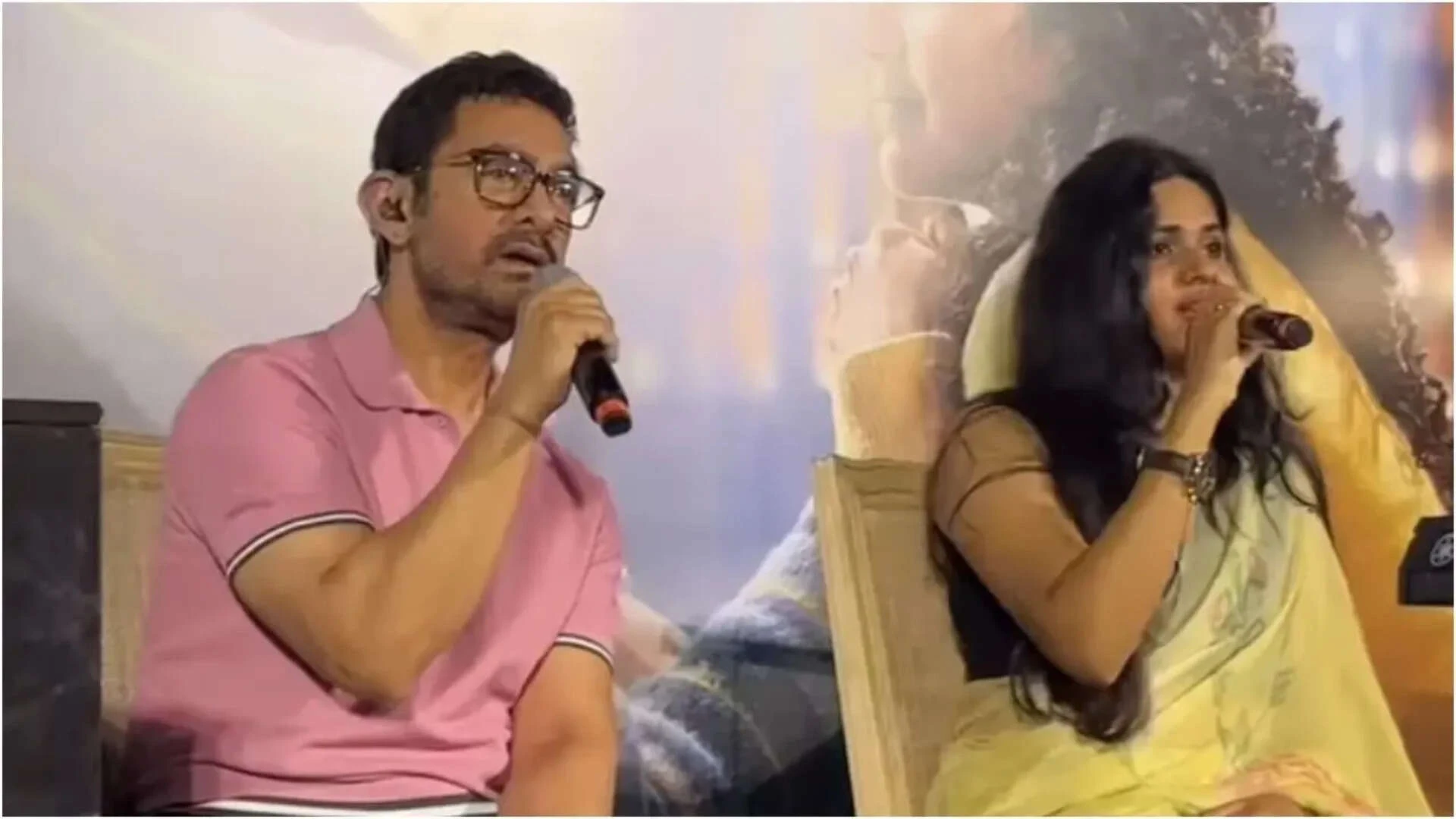 Aamir sings live at the 'Ek Din' event after 2 yrs of lessons