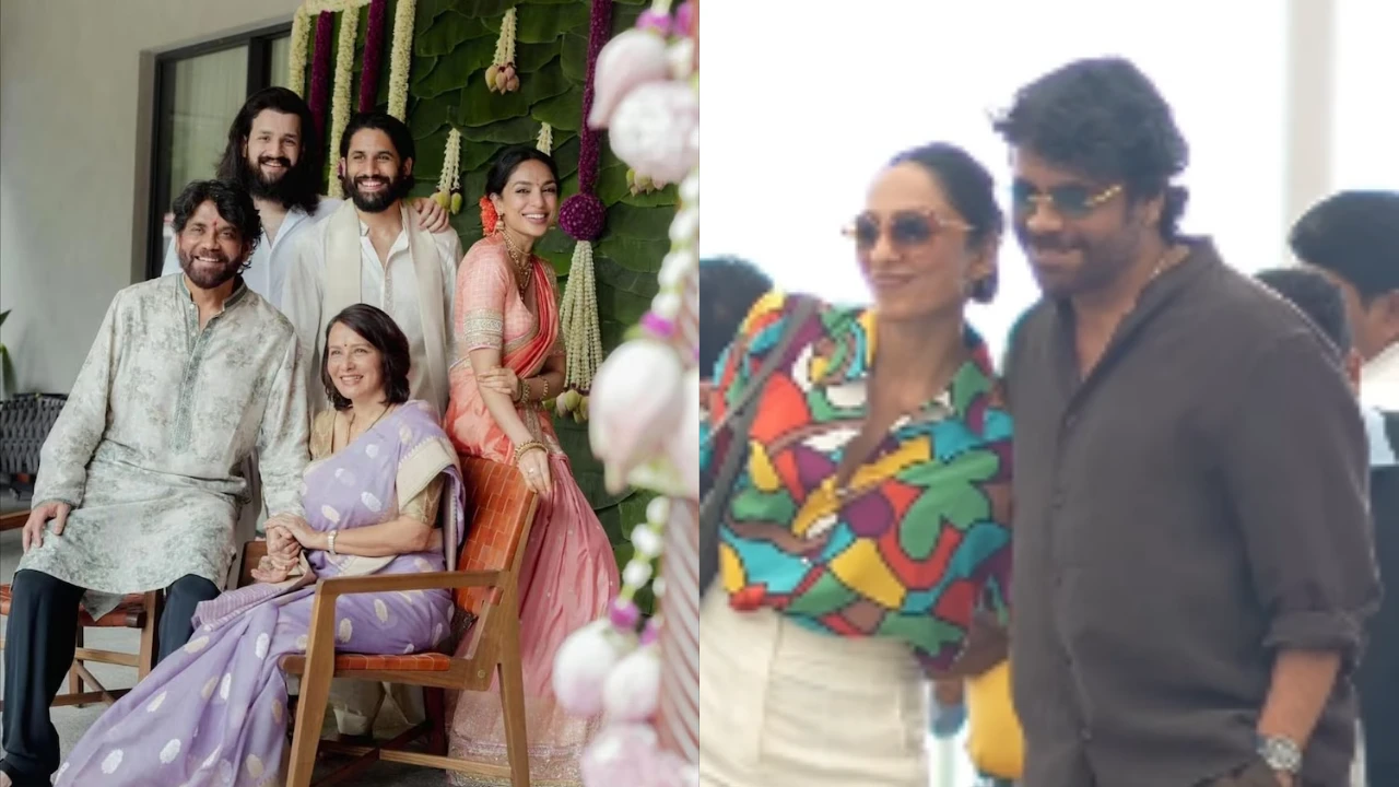Sobhita shares sweet moment with Nagarjuna and Amala