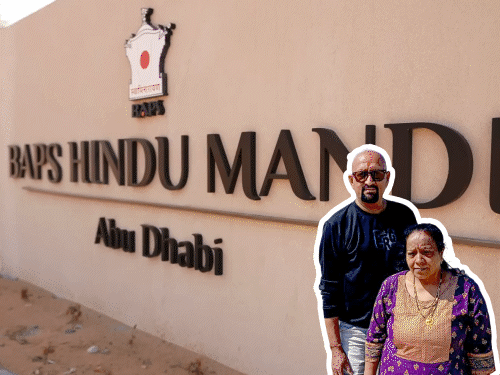 'The morsel did not come down under the neck, I fluttered after hearing the explosion': Abu Dhabi's BAPS temple comes to the rescue of Gujarati couple trapped in the middle of the war, tension relieved in 2 hours