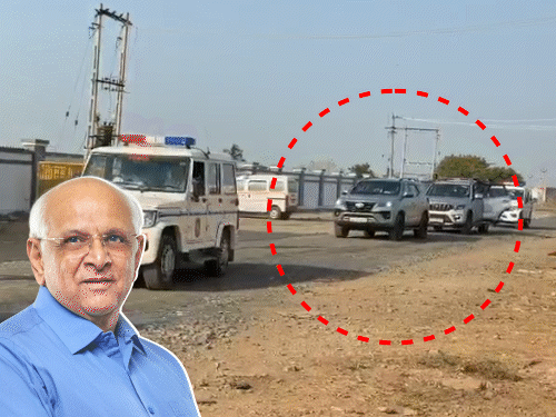 CM Bhupendra Patel drastically reduced the fleet:P M, reached Rajula in just 2 cars, will inaugurate a grand 108-bed hospital