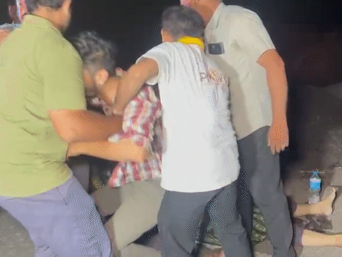 'My mother's dead body has been lying for an hour and a half': Locals ask police to stop highway, ambulance not arranged?, bus crushes mother in front of son's eyes on Ahmedabad-Mumbai NH