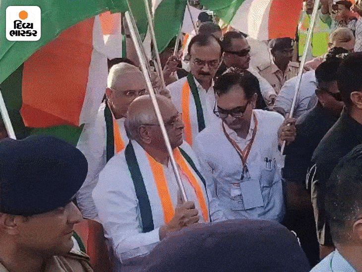 Raipur Big Bazaar to Sarangpur: Harsh Sanghvi and a large number of people will join the 300-feet long national flag, read which roads will be closed
