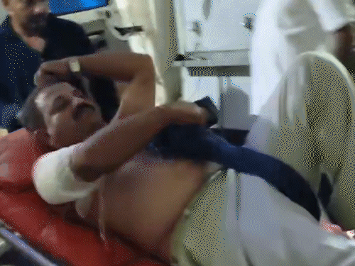 In Amreli, a lioness strayed, bleeding four people: Two youths were attacked while riding a bike at night, attacked a farmer twice in the morning.