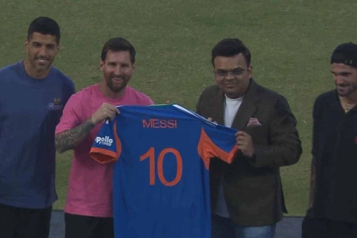Lionel Messi GOAT India Tour Highlights: Superstar Gets India Cricket Jersey And T20 World Cup Ticket
