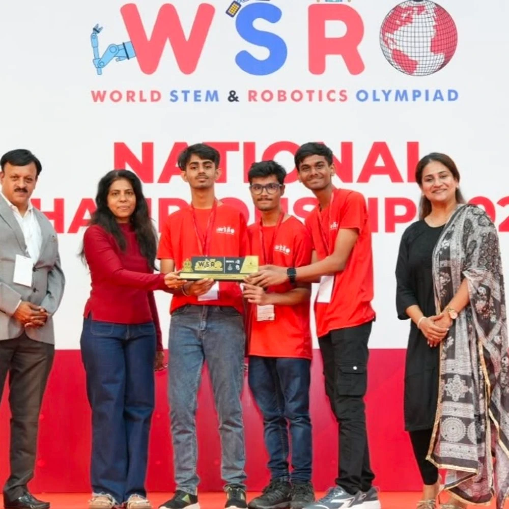 Shanti Asiatic School students win 'Judge's Choice Award' at WSRO National: Winners of competition held in Goa, qualify for International