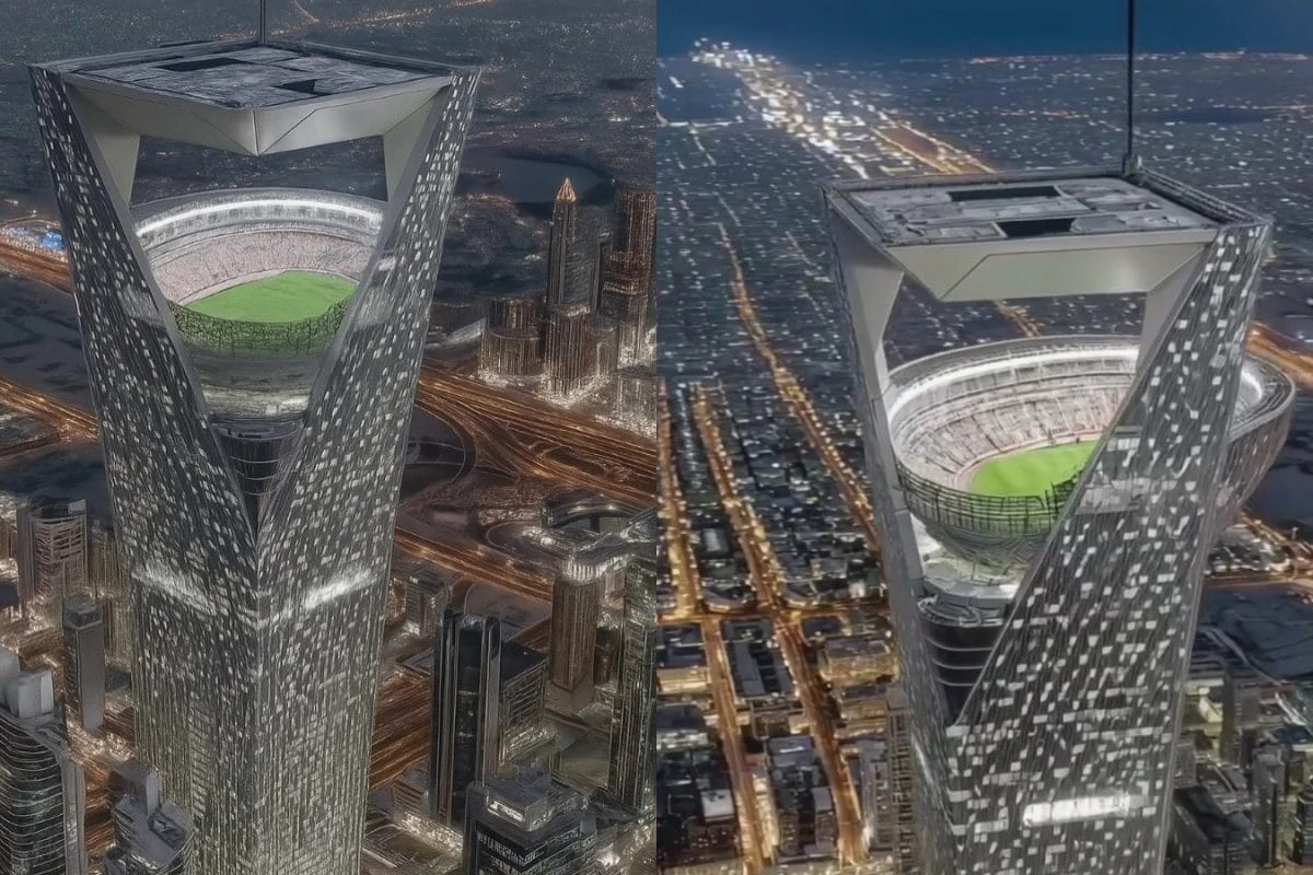 Saudi Arabia's 'Sky Stadium' Plans Blow Up Internet; But Are They Real?