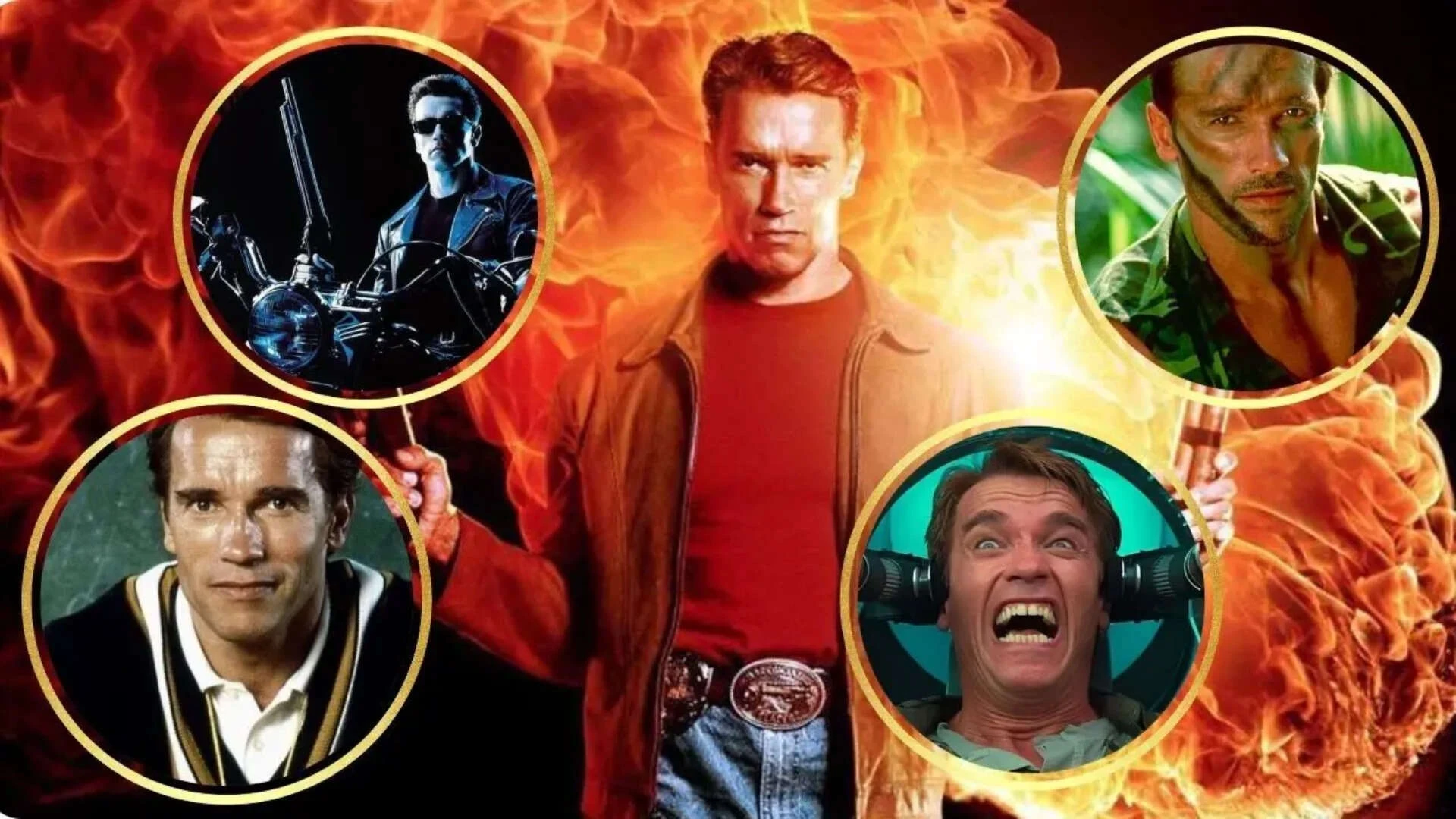 Arnold Schwarzenegger's best characters