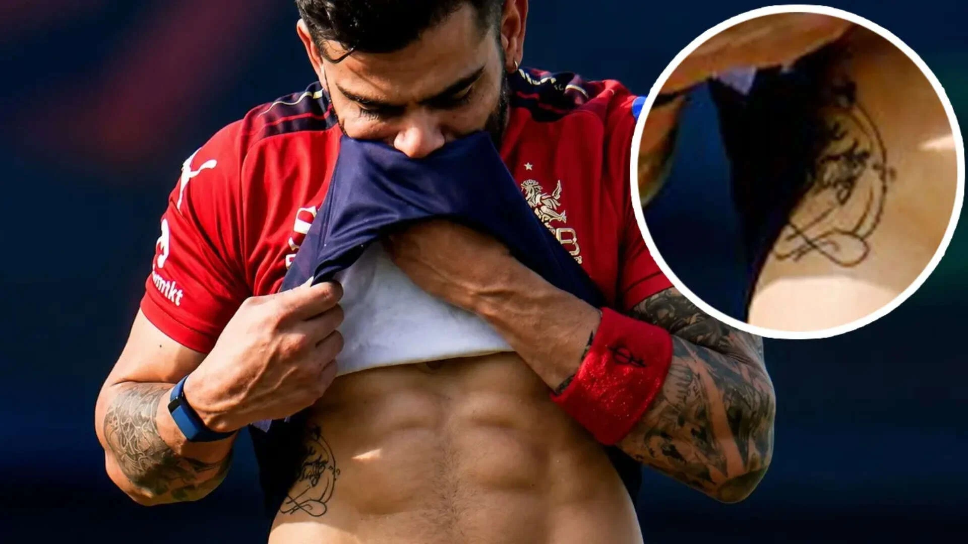 Is Virat's 'infinity' tattoo a tribute to Anushka and kids?