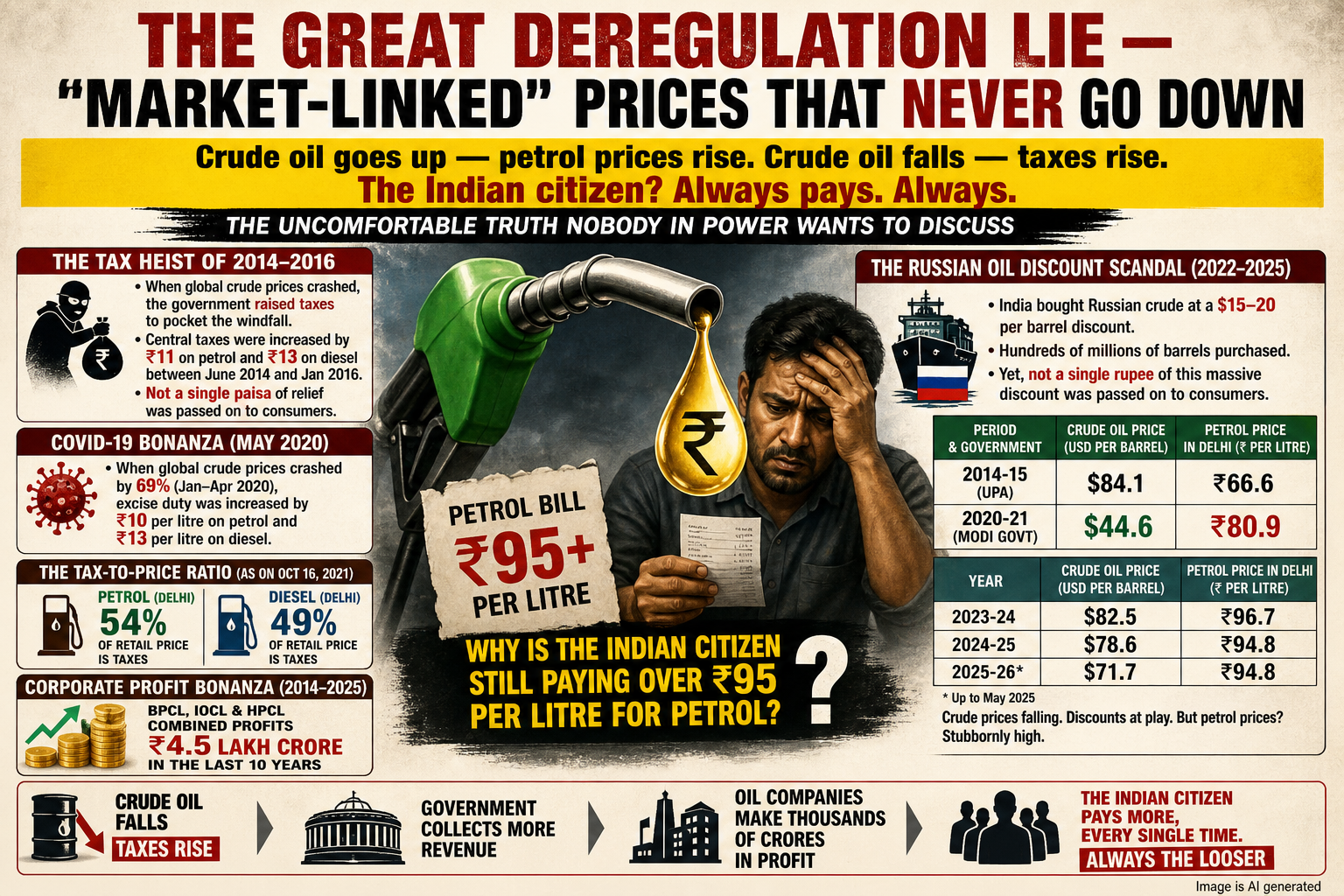 THE GREAT DEREGULATION LIE — 