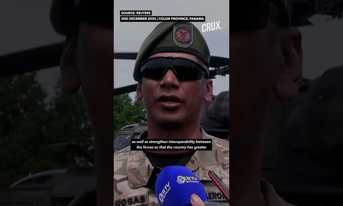 US Panama Conduct Joint Military Drills As Tensions Rise In The Caribbean Over Venezuela