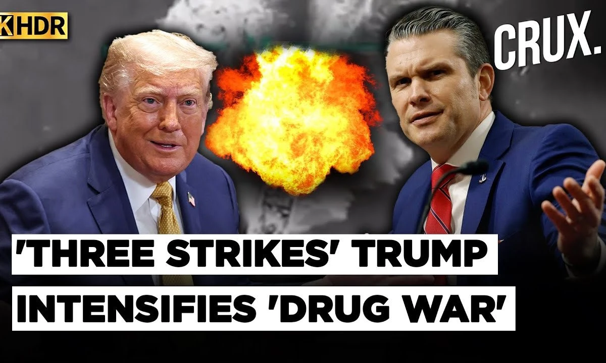 Pentagon Chief Says US Military Struck 4 'Drug Smuggling' Boats In The Pacific, Killing 14 | 4K