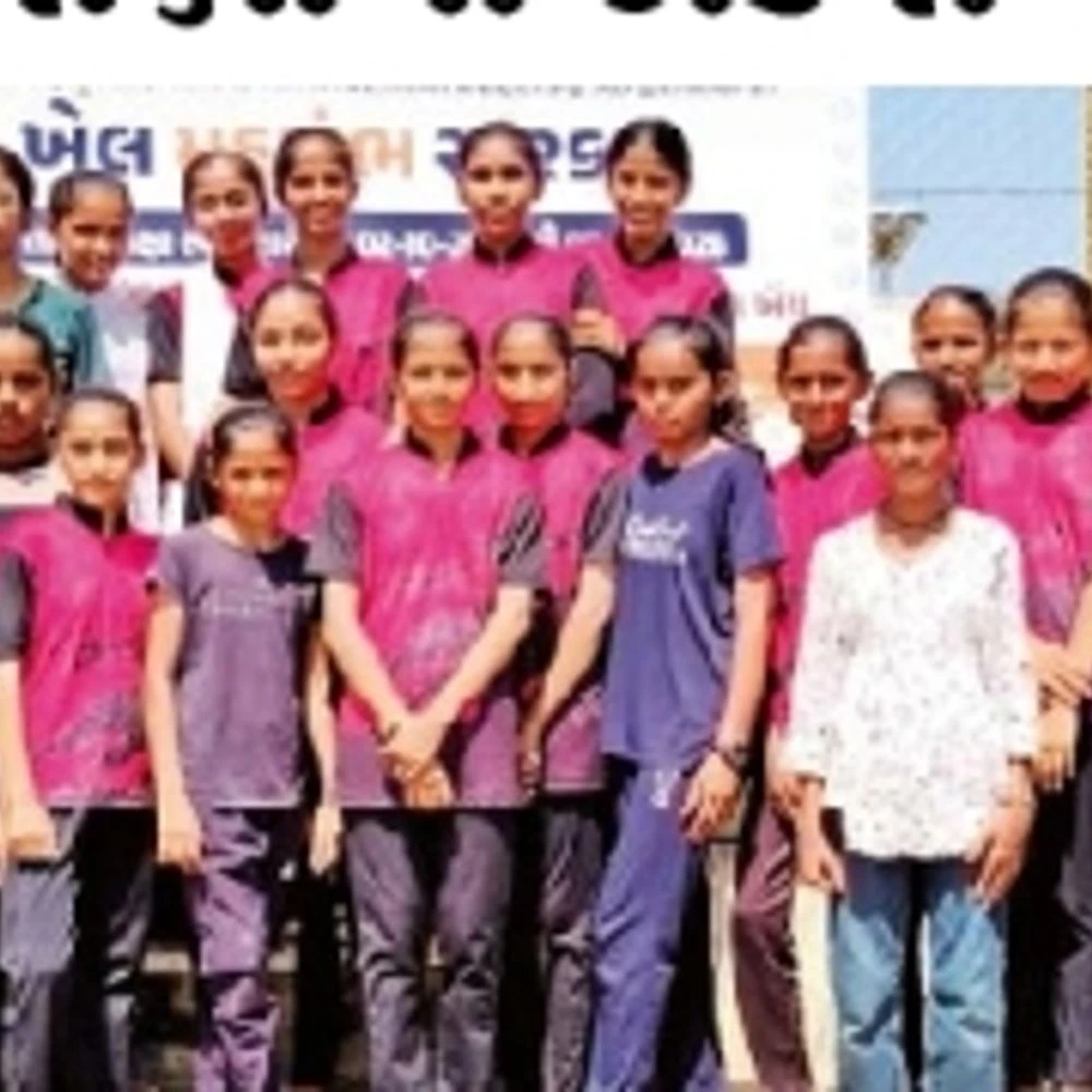 Nirona's daughters shine in Khel Mahakumbh in Nakhatrana: Daughters of 'Powerpatti' show their power in athletics: A total of 18 medals have been won