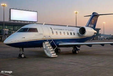 The Gujarat government has Rs 100 crore behind the plane-helicopter. Smoke worth Rs 86 crore! Technical glitches despite high cost