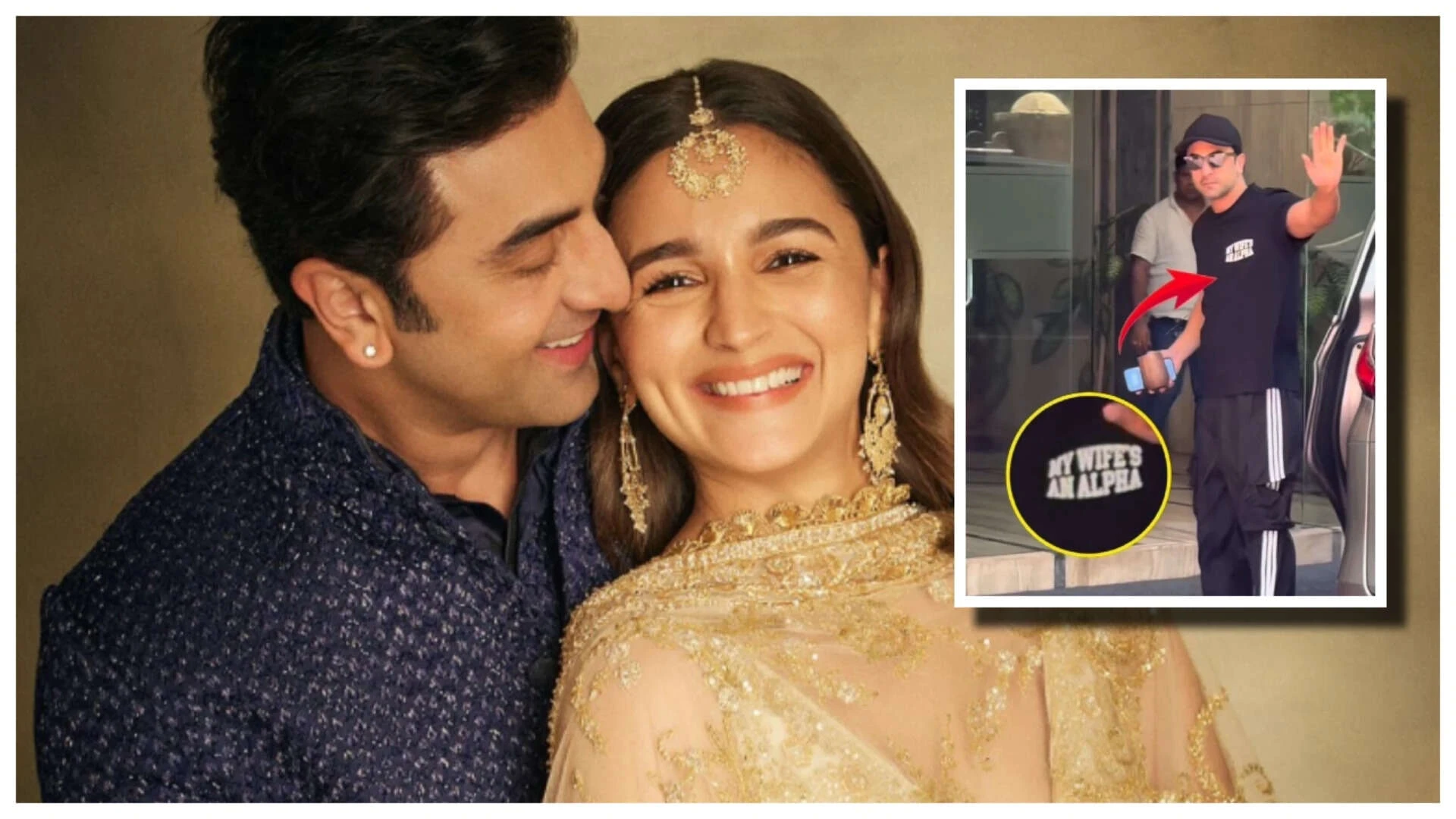 Ranbir Kapoor's 'My Wife's Alpha' t-shirt wins hearts
