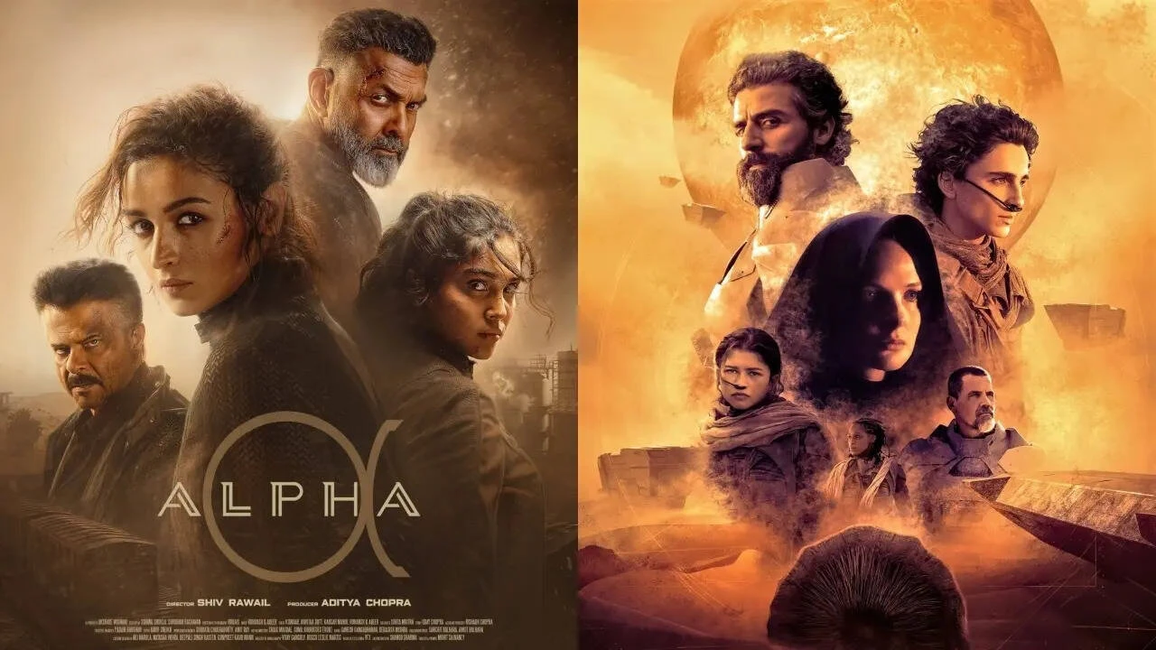 Alia's new 'Alpha' poster draws comparisons to 'Dune'