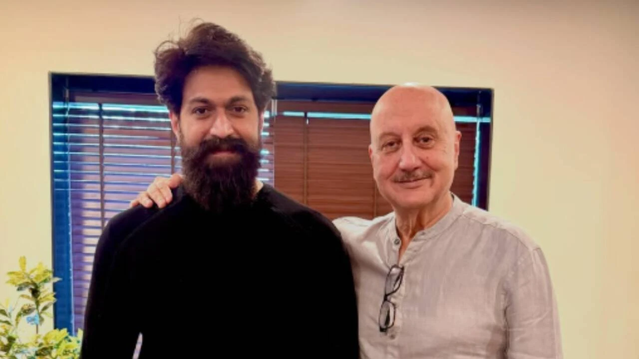 Amid 'Toxic' release Anupam Kher praises Yash’s 'KGF' and 'Rocky's journey