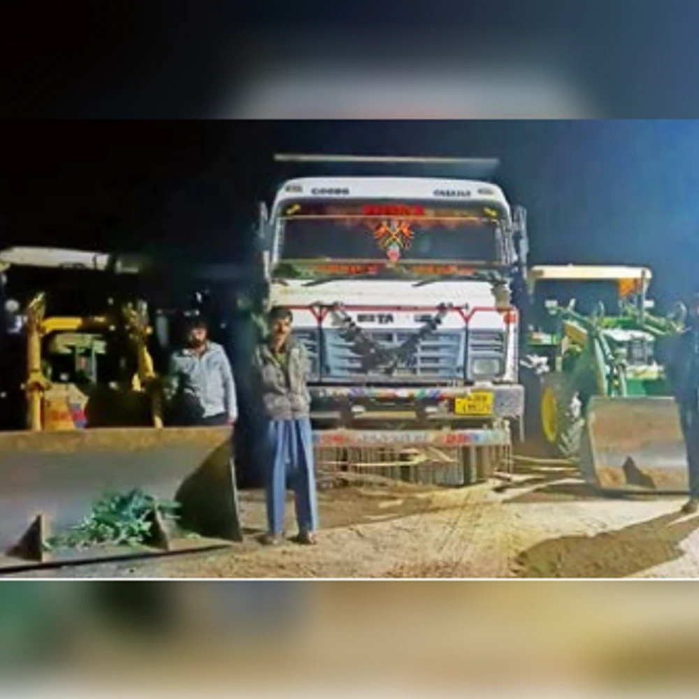 Action taken on mineral theft: Raids were conducted by the task force and the province on the ongoing sand theft in Nirona