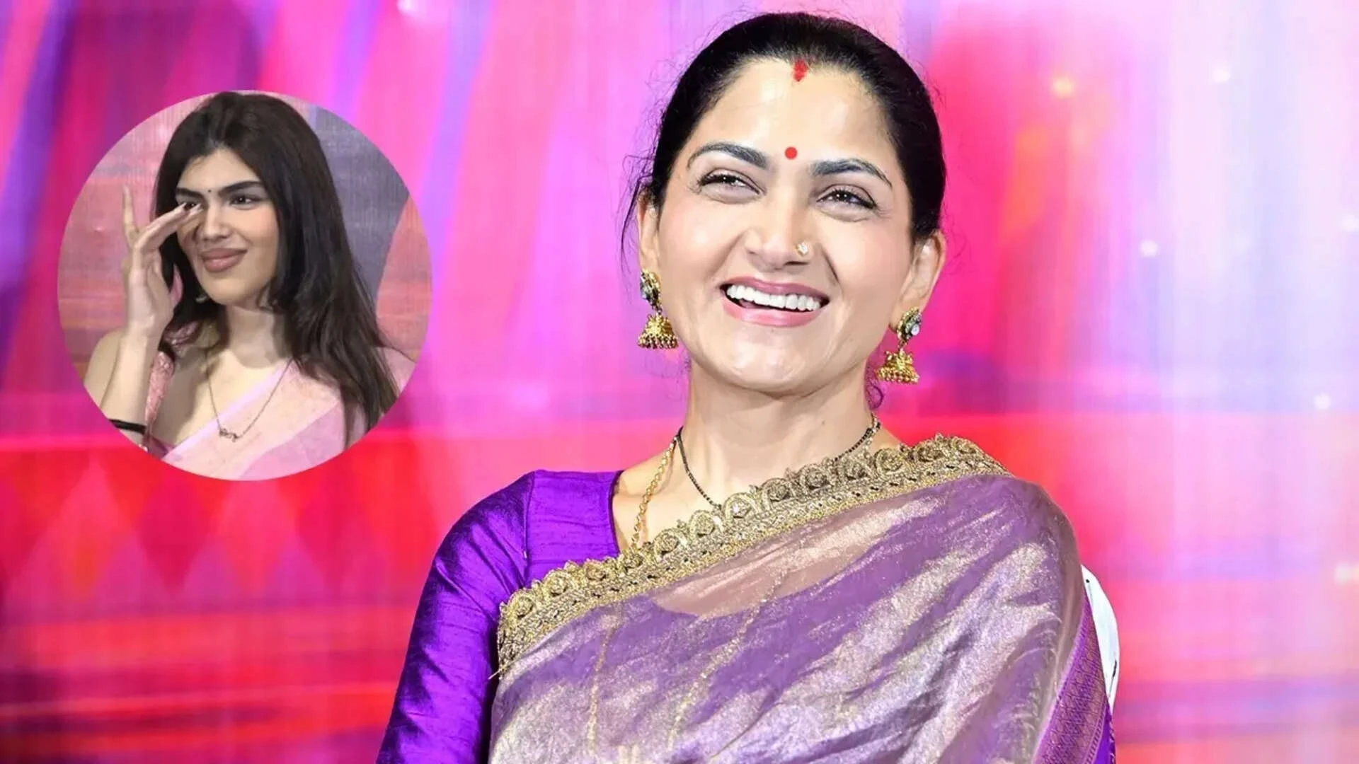 Khushbu’s emotional speech leaves daughter Ananthitha Sundar in tears