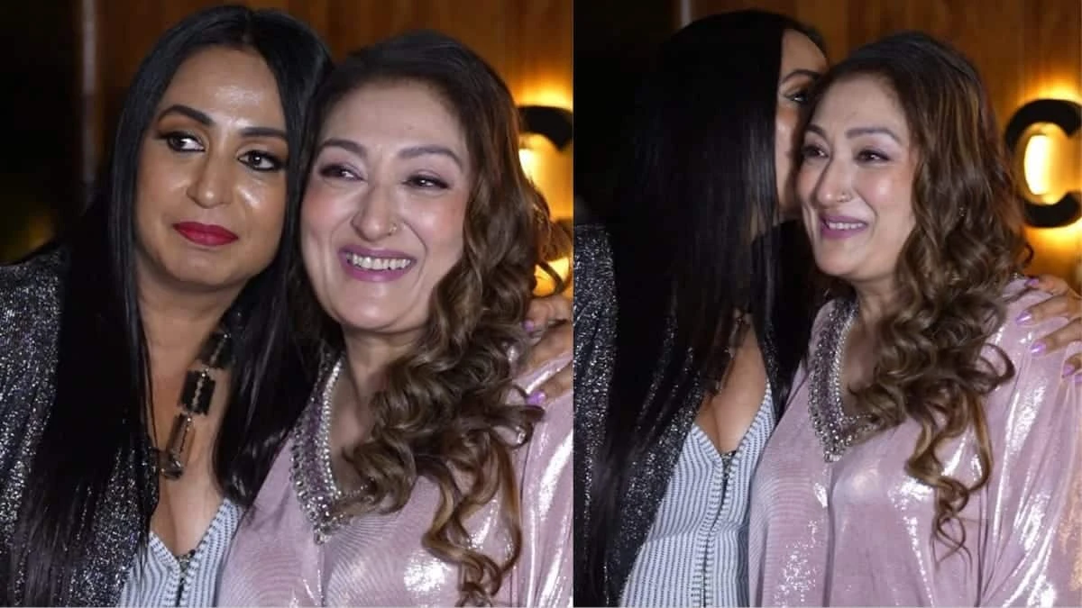 Sunita Kapoor and Sunita Kapoor were seen together at a family function, they said they are a 'power couple'
