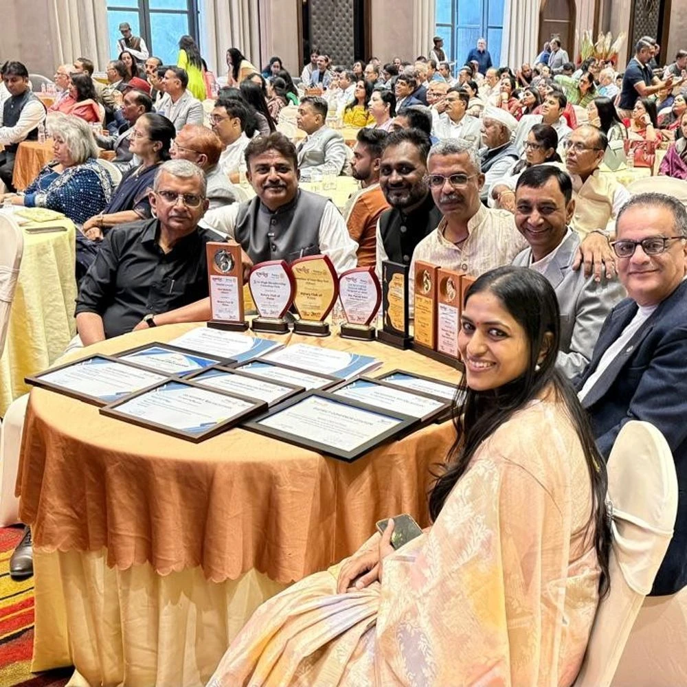 Rotary Club of Patan receives 24 District Awards: Service Projects and Best President-Secretary felicitated