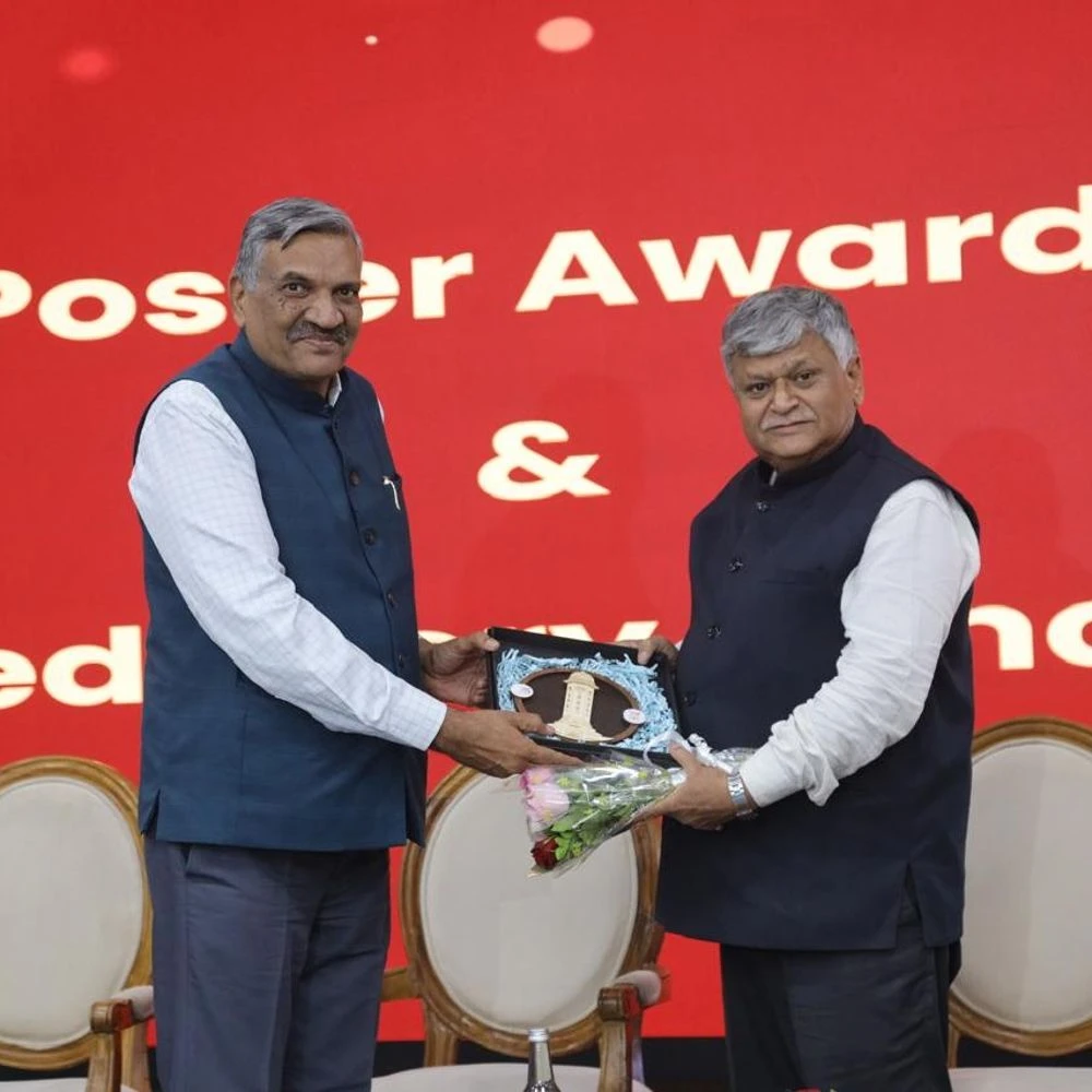 Vice-Chancellor of Patan, Dr. Poriya gets gold medal: Gujarat Science Academy honours his 36-year-long academic career